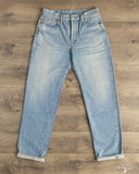 Omoto 0615 - 13.5oz Unsanforized Selvedge Relaxed Denim - 7 Year Wash