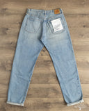 Omoto 0615 - 13.5oz Unsanforized Selvedge Relaxed Denim - 7 Year Wash