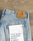 Omoto 0615 - 13.5oz Unsanforized Selvedge Relaxed Denim - 7 Year Wash