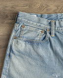 Omoto 0615 - 13.5oz Unsanforized Selvedge Relaxed Denim - 7 Year Wash