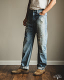 Omoto Denim - 0815 - 13.5oz Selvedge Loose Denim - 6 Year Wash