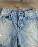 Omoto Denim - 0815 - 13.5oz Selvedge Loose Denim - 6 Year Wash