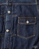 Omoto 3215 - 13.5oz Type 2 Selvedge Denim Jacket - 2 Year Wash