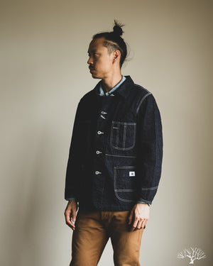 Omoto Denim - 3618 - 11.5oz 30's Nep Denim Coverall – Withered Fig