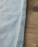 Omoto 5017 - 5.5oz High Density Chambray Work Shirt - 4 Year Wash