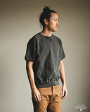 Omoto Denim - 6100 - 12.5oz Memphis Cotton T-Shirt - Bincho-tan Charcoal