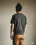 Omoto Denim - 6100 - 12.5oz Memphis Cotton T-Shirt - Bincho-tan Charcoal
