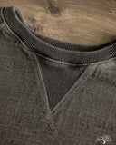 Omoto Denim - 6100 - 12.5oz Memphis Cotton T-Shirt - Bincho-tan Charcoal