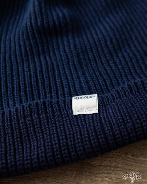 Omoto - 9002 - Cotton Knit Indigo Hand-Dyed Knit Cap – Withered Fig