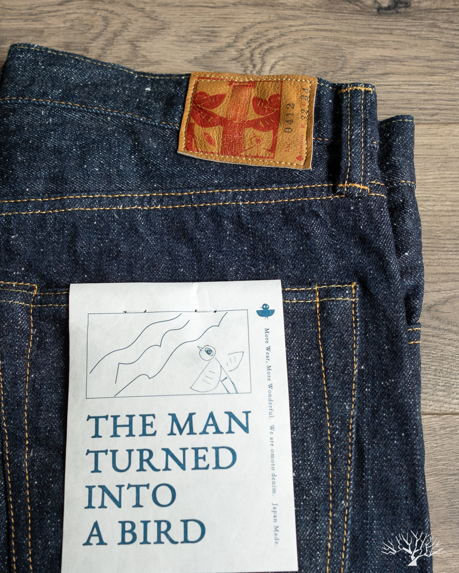 Omoto Denim 0412 - 16oz Recycled Nep Straight Fit Denim