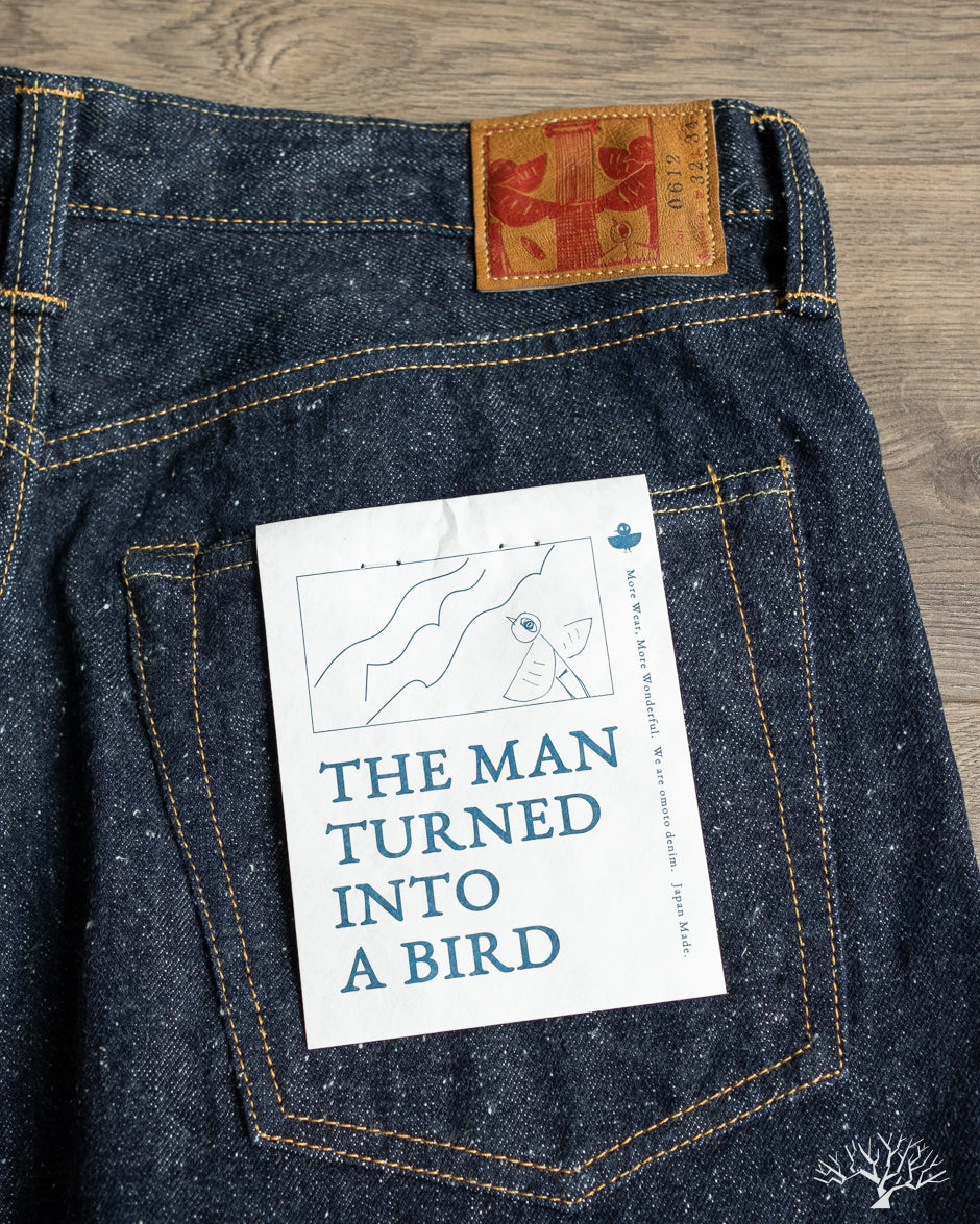 Omoto Denim 0612 - 16oz Recycled Nep Relaxed Fit Denim