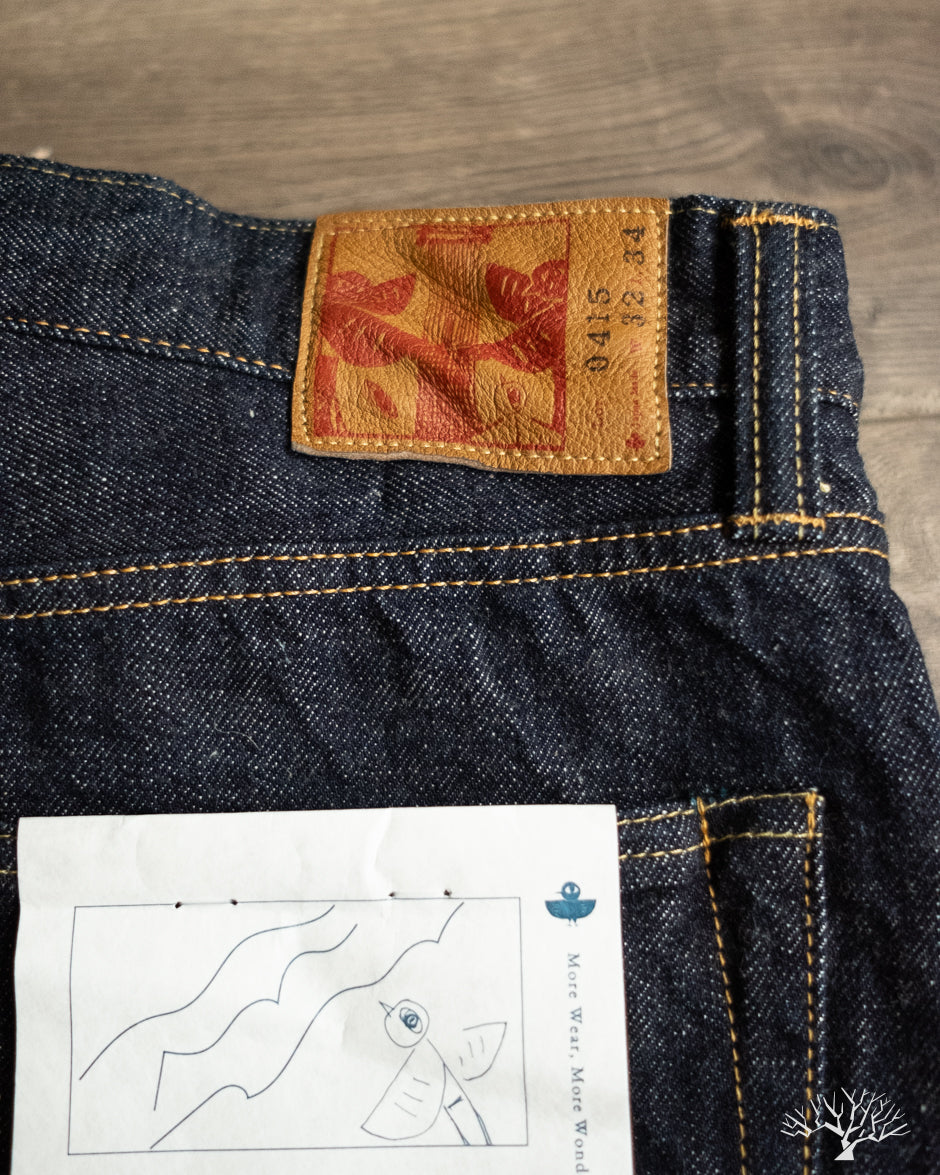Omoto Denim 0615 - 13.5oz Unsanforized Selvedge Relaxed Denim