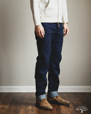 Omoto Denim - 0621 - 15oz Ori-Sashi Sashiko Relax Pants – Withered Fig