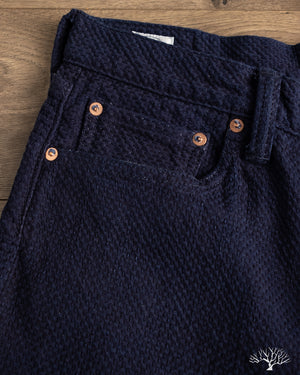 Omoto Denim - 0621 - 15oz Ori-Sashi Sashiko Relax Pants – Withered Fig