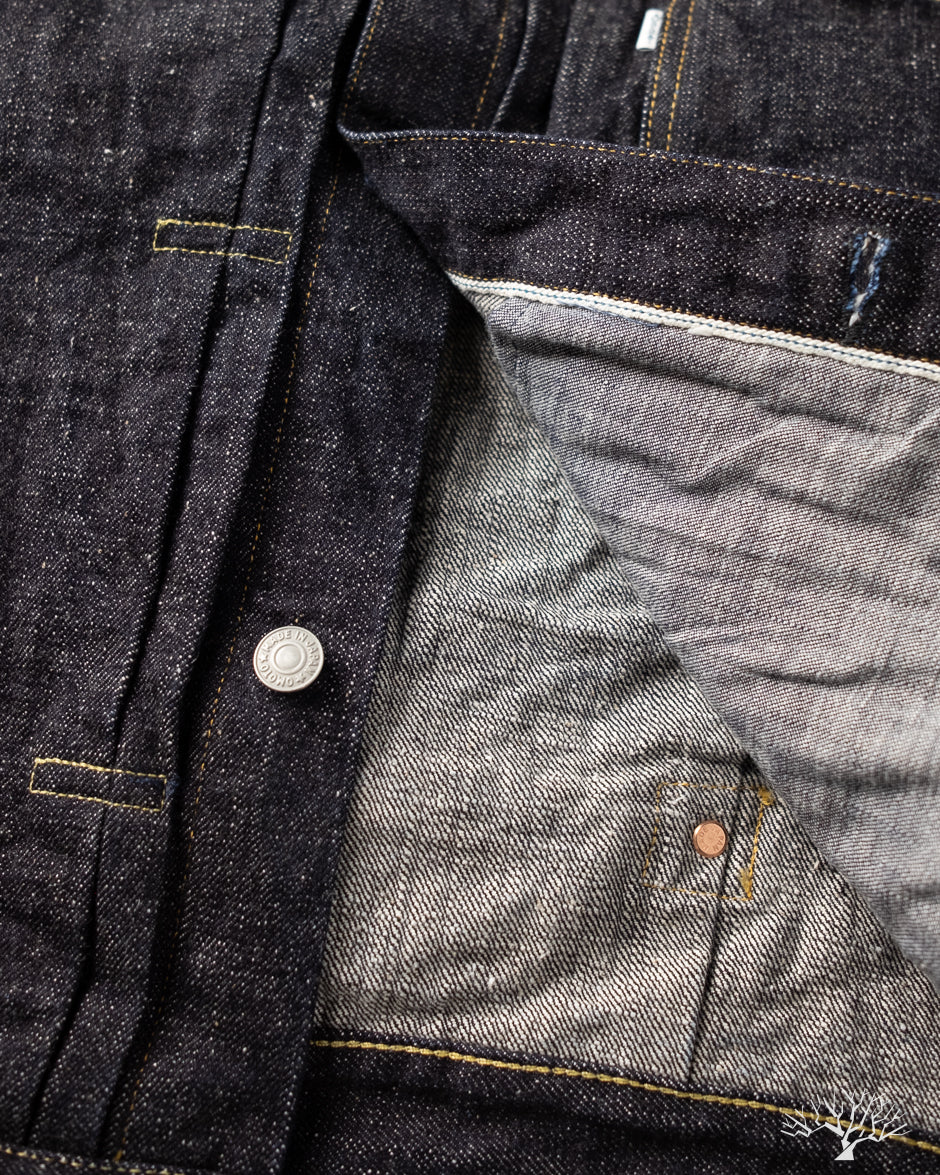 Omoto Denim 3111 - 15.5oz Slub-Nep Type 1 Denim Jacket