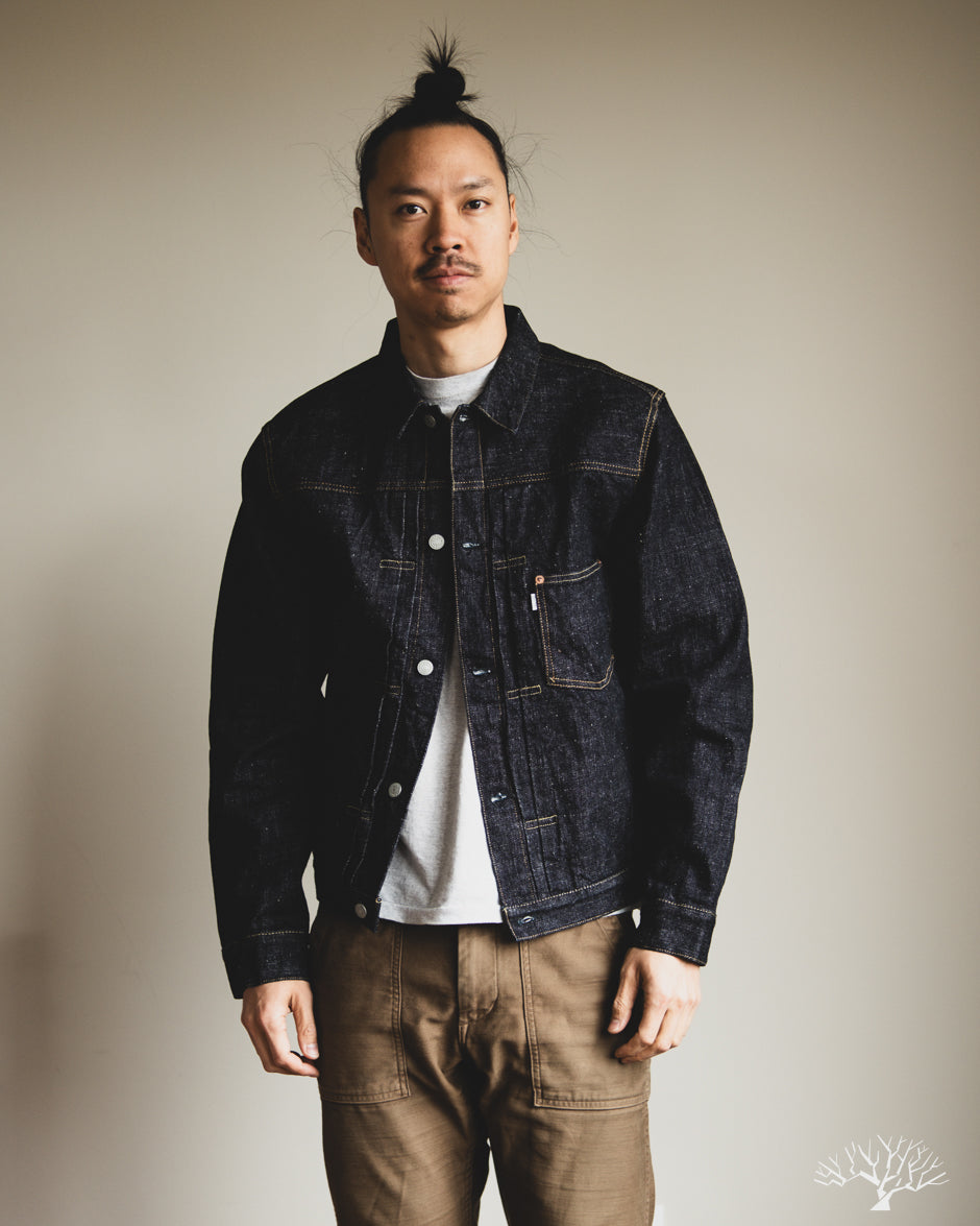 Omoto Denim 3111 - 15.5oz Slub-Nep Type 1 Denim Jacket