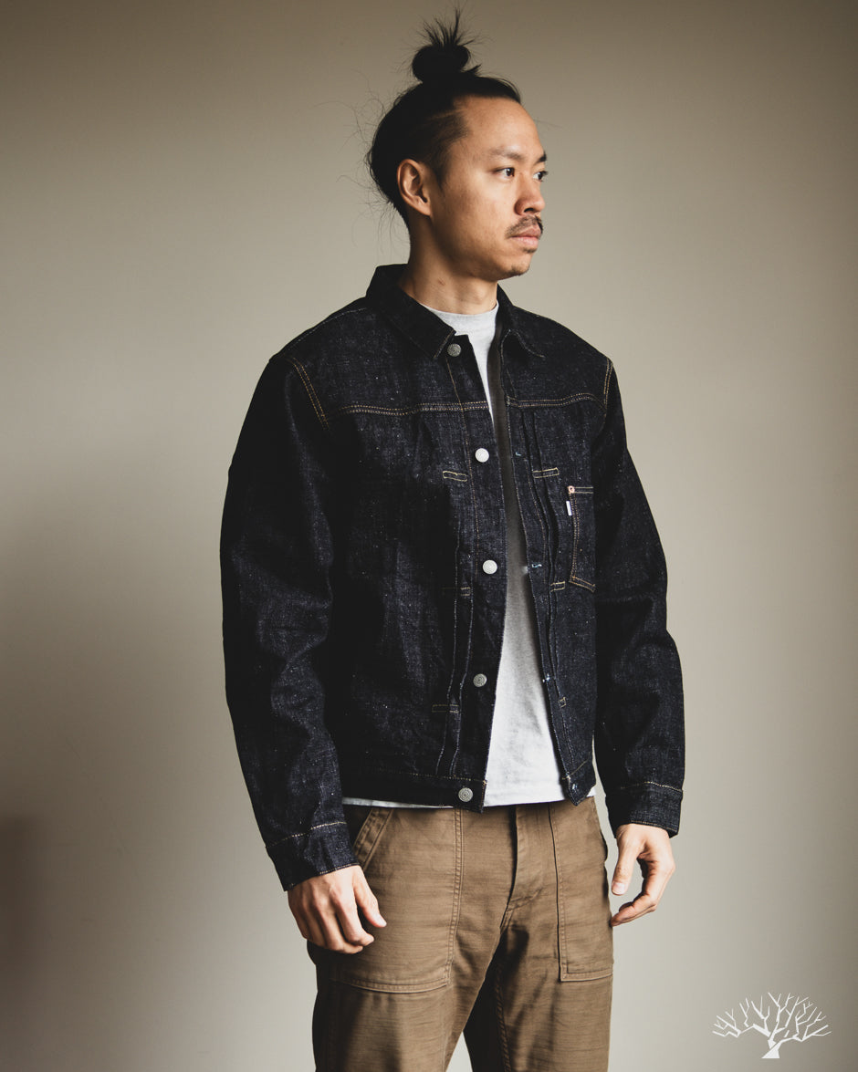 Omoto Denim 3111 - 15.5oz Slub-Nep Type 1 Denim Jacket
