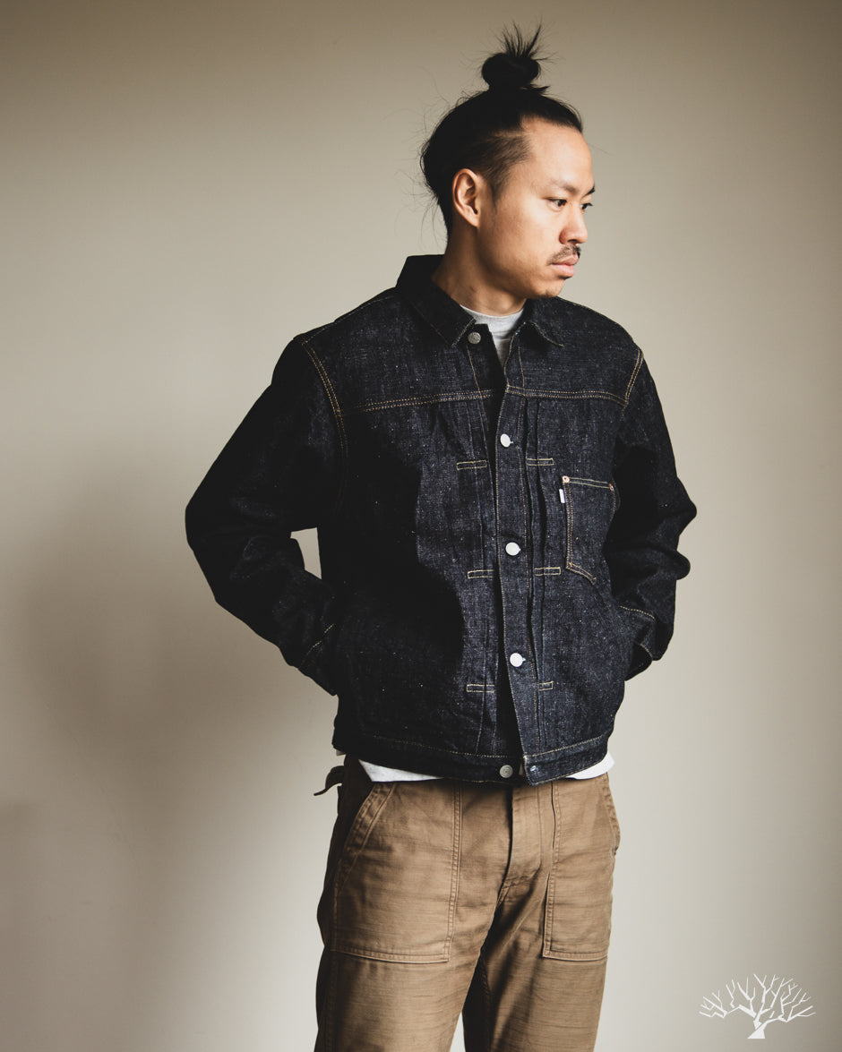 Omoto Denim 3111 - 15.5oz Slub-Nep Type 1 Denim Jacket