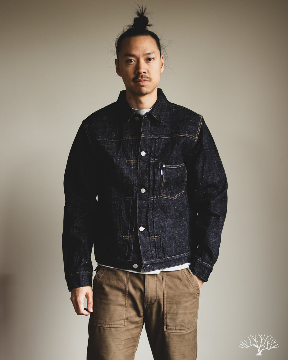Omoto Denim 3111 - 15.5oz Slub-Nep Type 1 Denim Jacket
