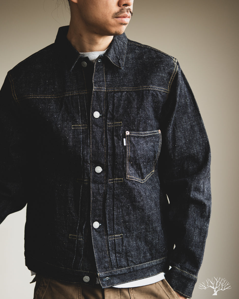 Omoto Denim 3111 - 15.5oz Slub-Nep Type 1 Denim Jacket