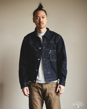 Omoto Denim - 3115 - 13.5oz Type 1 Denim Jacket – Withered Fig