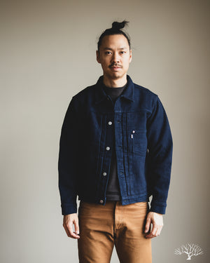 Omoto Denim - 3121 - 15oz Ori-Sashi Sashiko Type 1 Jacket