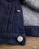 Omoto Denim 3121 - 15oz Ori-Sashi Sashiko Type 1 Jacket
