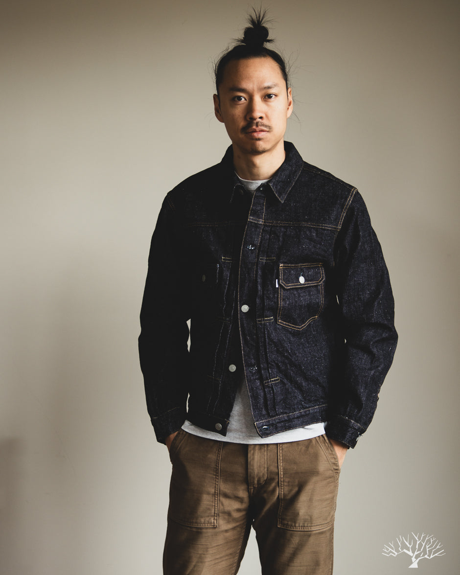 Omoto Denim 3211 - 15.5oz Slub-Nep Type 2 Denim Jacket
