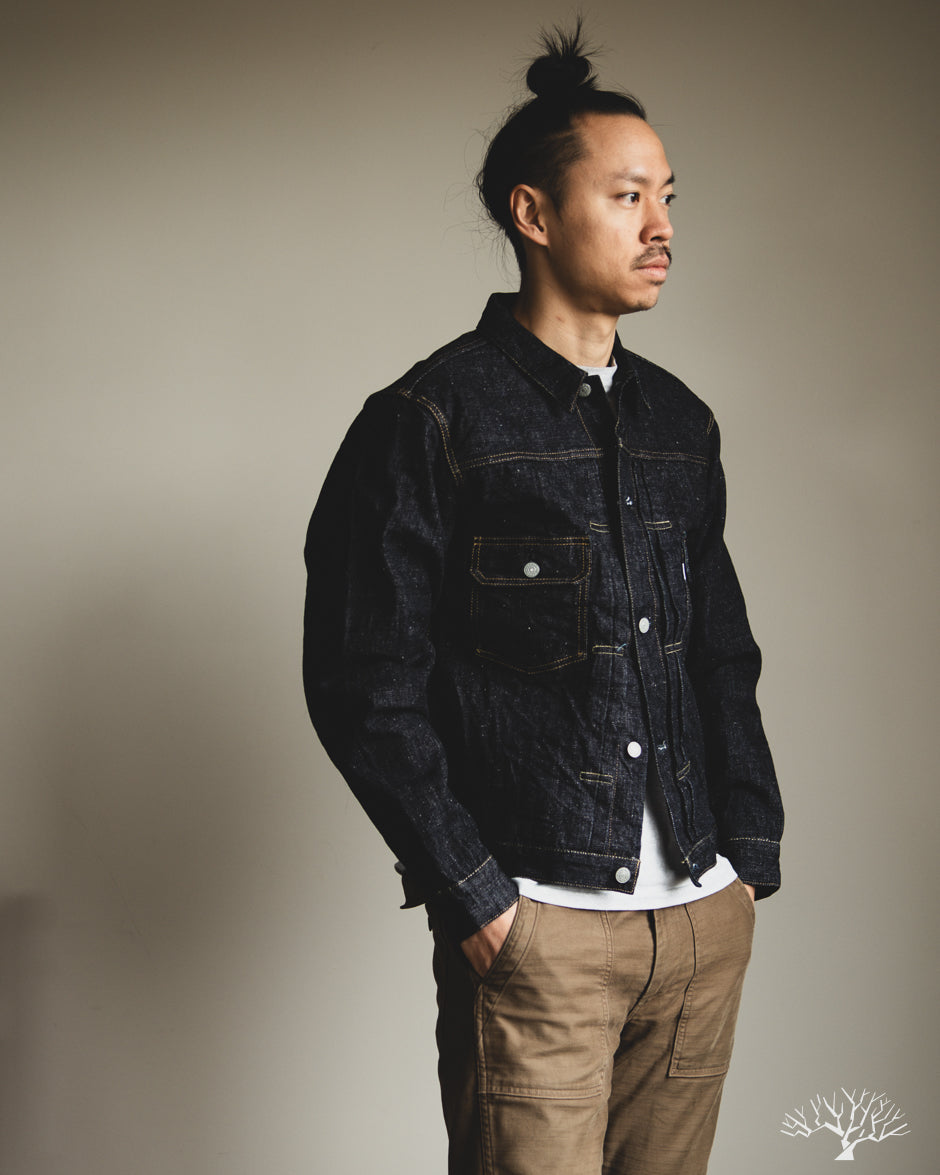 Omoto Denim 3211 - 15.5oz Slub-Nep Type 2 Denim Jacket