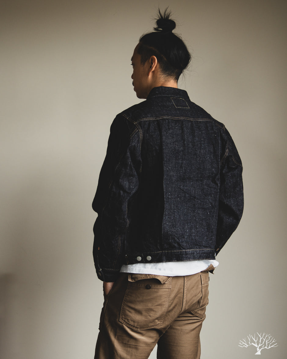 Omoto Denim 3211 - 15.5oz Slub-Nep Type 2 Denim Jacket