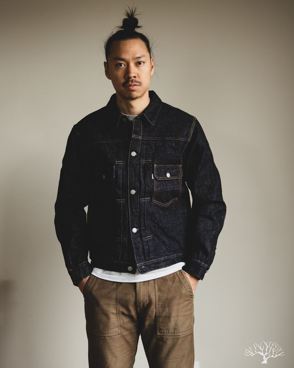 Omoto Denim 3211 - 15.5oz Slub-Nep Type 2 Denim Jacket