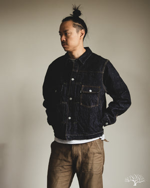 ジャケット・アウター VGW Type-2 wide denim Jacket Omoto Denim - 3211 - 15.5oz Slub-Nep Type 2 Denim Jacket
