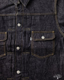 Omoto Denim 3211 - 15.5oz Slub-Nep Type 2 Denim Jacket