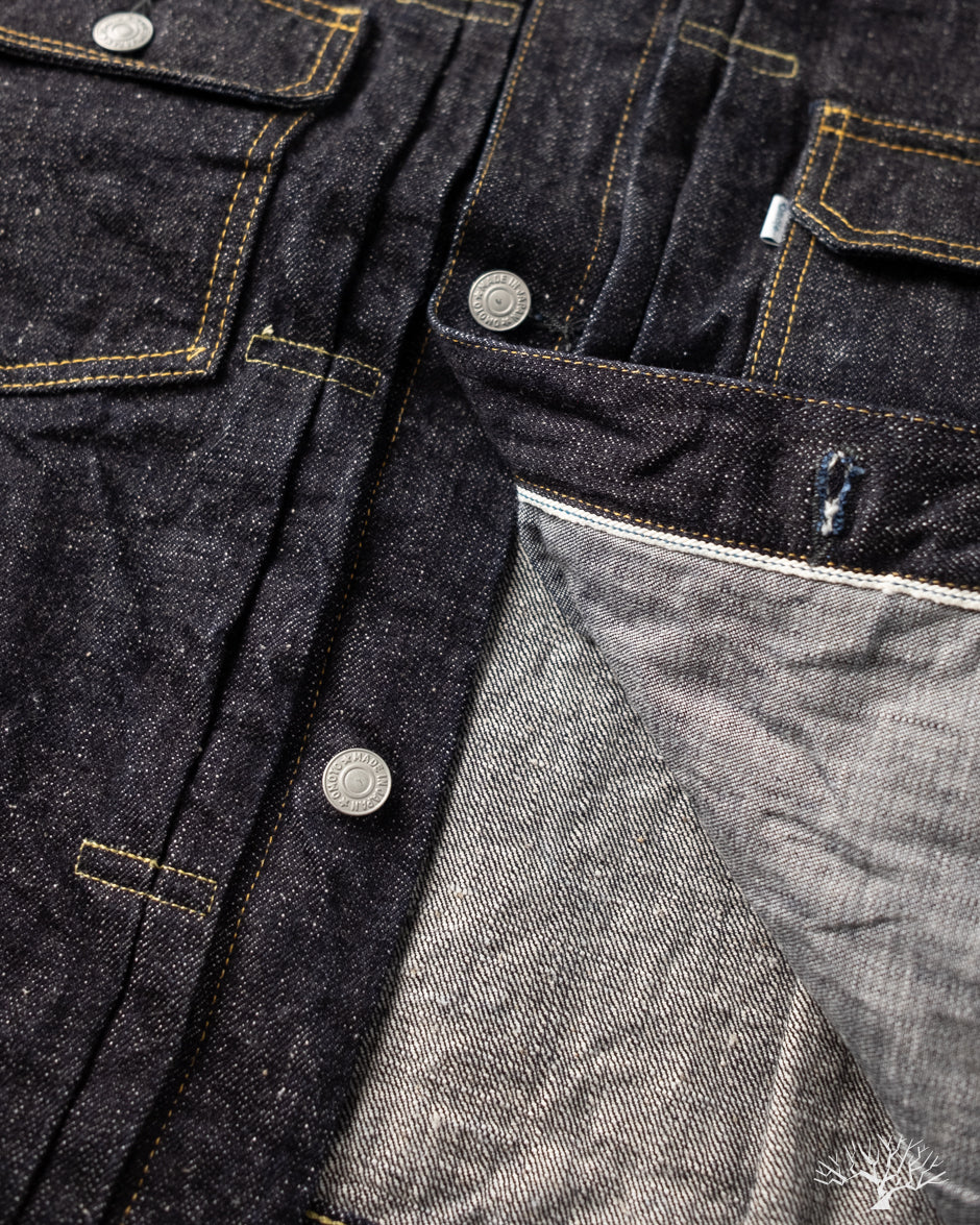 Omoto Denim 3211 - 15.5oz Slub-Nep Type 2 Denim Jacket