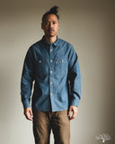 Omoto Denim 5017 - 5.5oz High Density Chambray Work Shirt