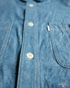 Omoto Denim - 5017 - 5.5oz High Density Chambray Work Shirt