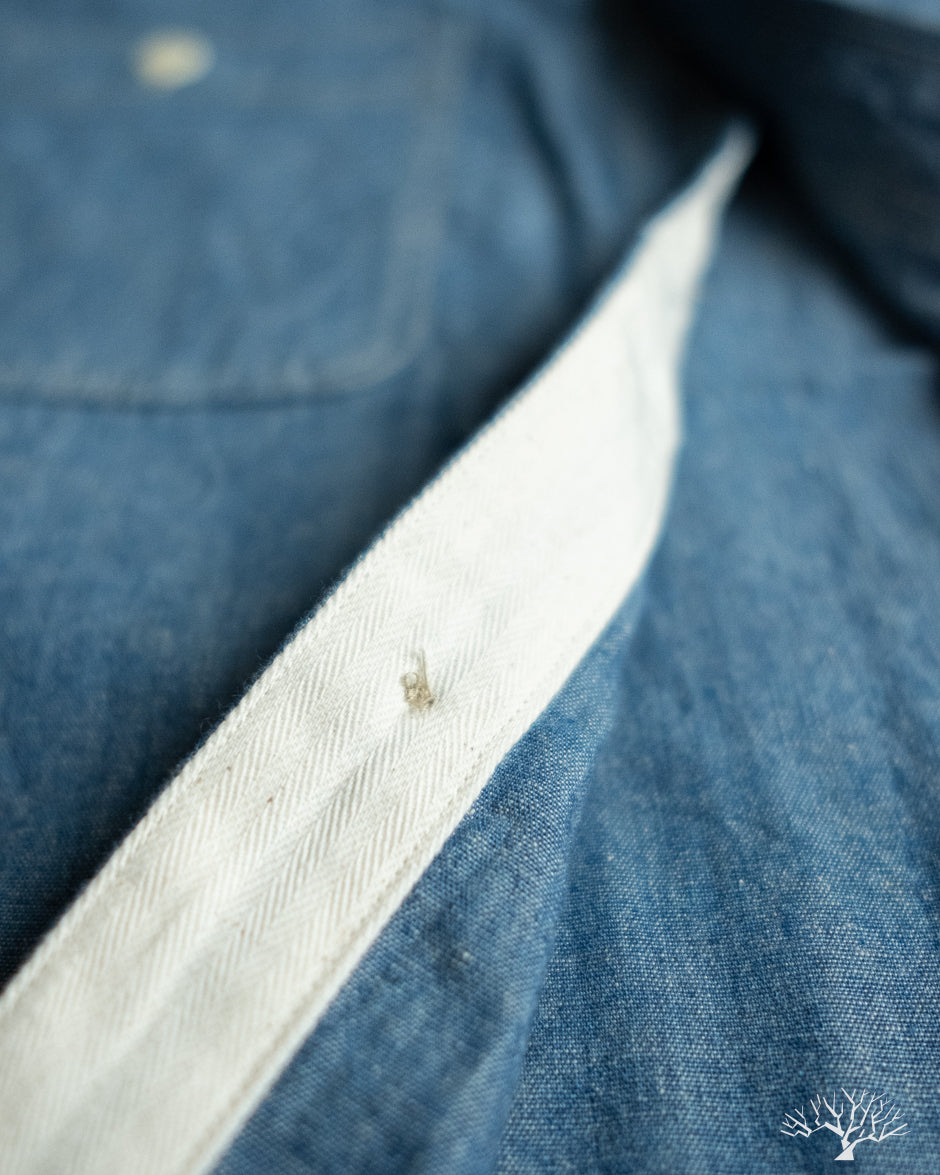 Omoto Denim 5017 - 5.5oz High Density Chambray Work Shirt