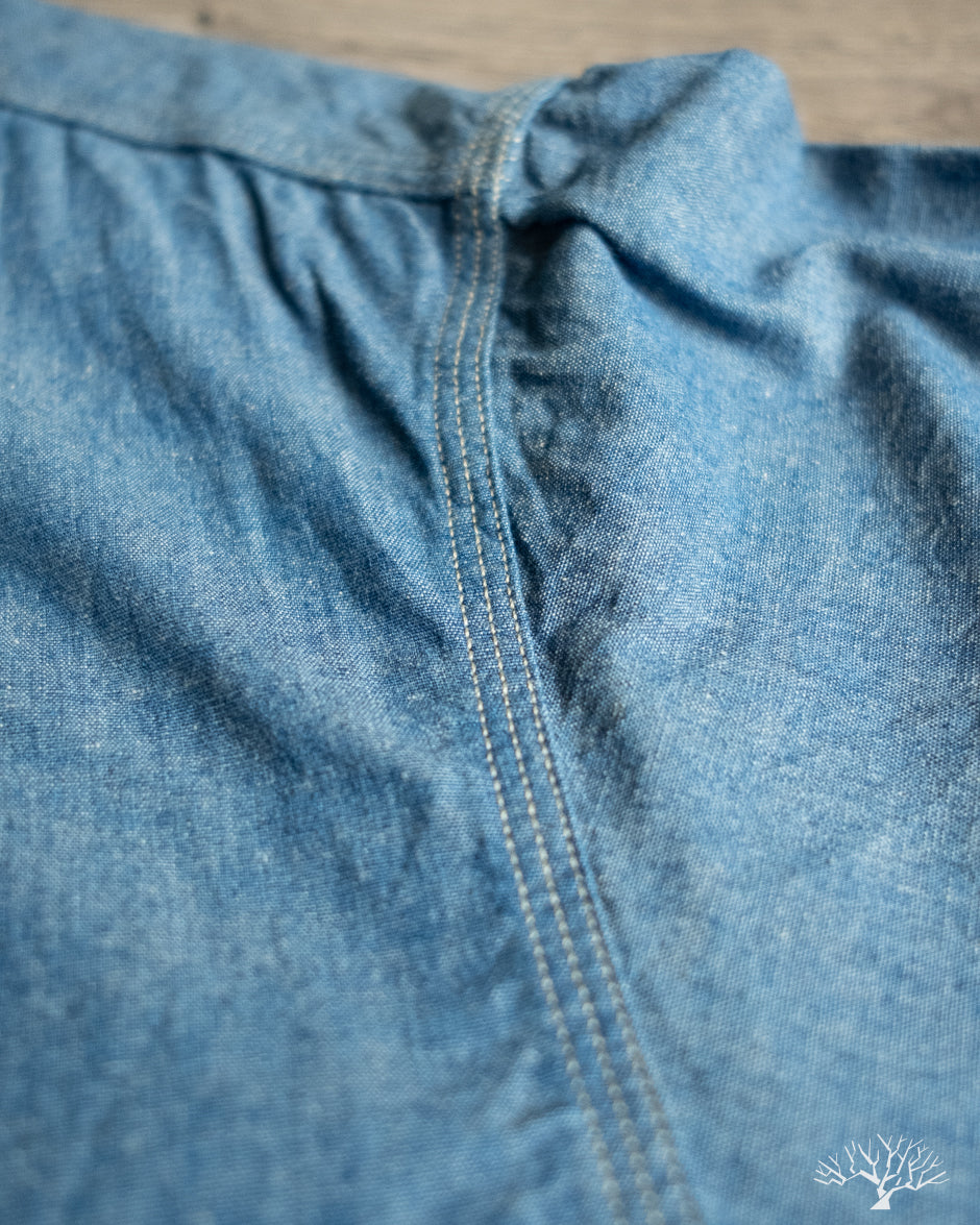 Omoto Denim 5017 - 5.5oz High Density Chambray Work Shirt