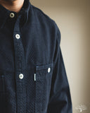 Omoto Denim 5019 - 8oz Ichimatsu Denim Shirt