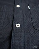 Omoto Denim 5019 - 8oz Ichimatsu Denim Shirt