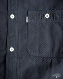 Omoto Denim 5019 - 8oz Ichimatsu Denim Shirt