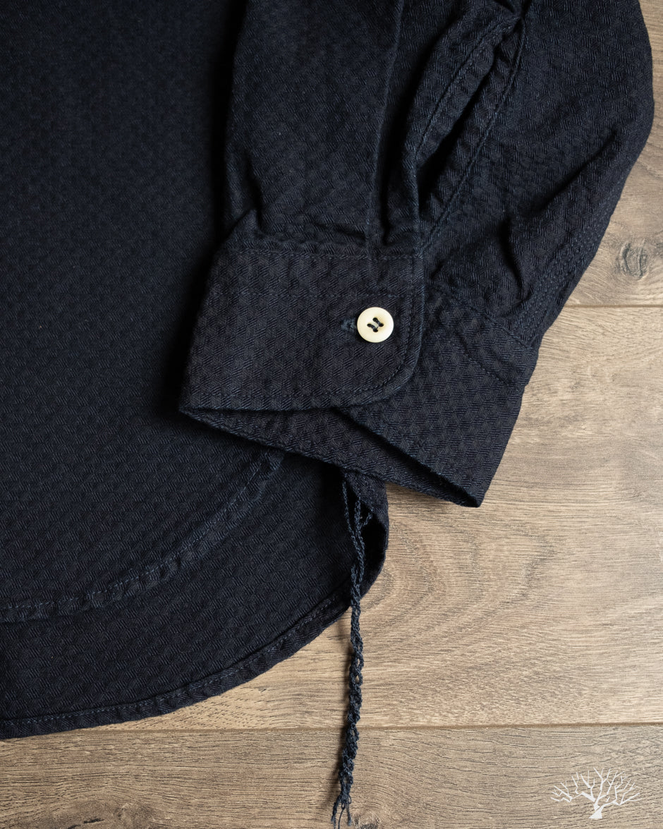 Omoto Denim 5019 - 8oz Ichimatsu Denim Shirt