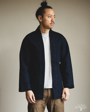 Omoto Denim - 8820 - 12oz Cube Sashiko Denim Happi – Withered Fig