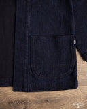 Omoto Denim 8820 - 12oz Cube Sashiko Denim Happi