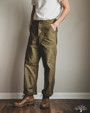Orgueil - Engineer Baker Pants - Olive – Withered Fig