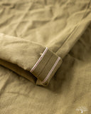 Orgueil - OR-1133 Waste Cotton Wide Selvedge Trousers - Beige
