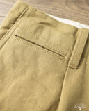 Orgueil - OR-1133 Waste Cotton Wide Selvedge Trousers - Beige