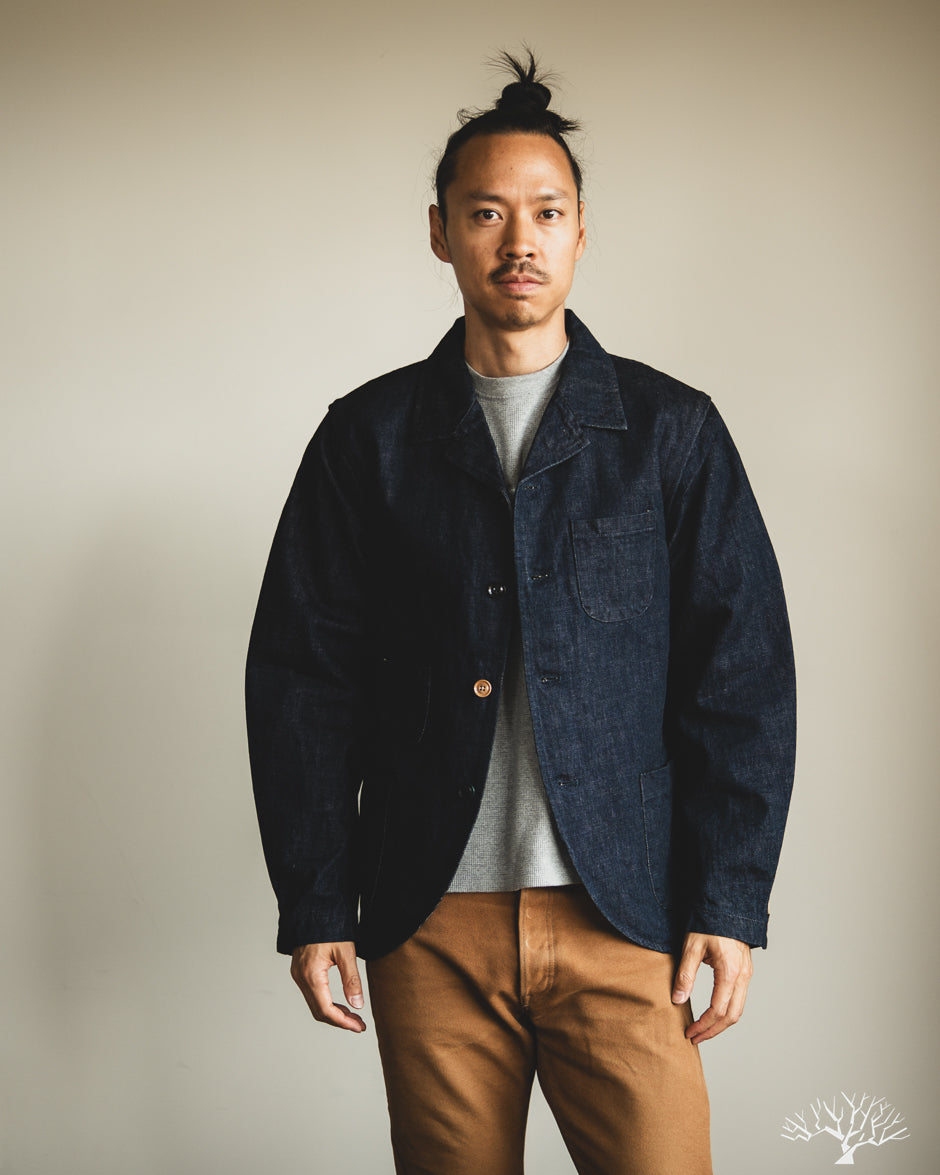 Orgueil - OR-4307 Denim Sack Jacket – Withered Fig