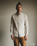 OR-5007E Striped Shawl Collar Shirt