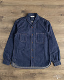 Orgueil - OR-5127 Shawl Collar Denim Work Shirt